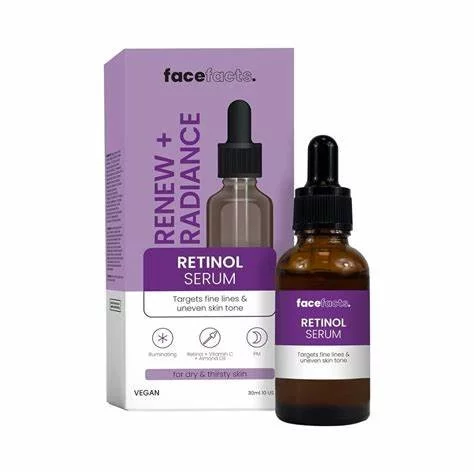 Face Facts Renew & Radiance Retinol Facial Serum 30ml