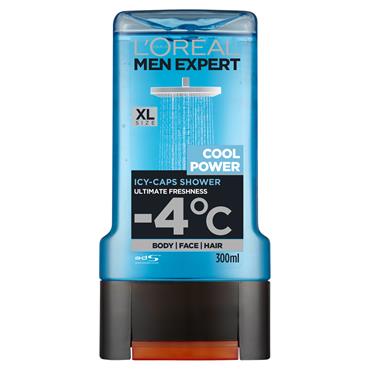 Loreal Men Expert Cool Power Ultimate Freshness Icy-Caps Shower -4c 300ml
