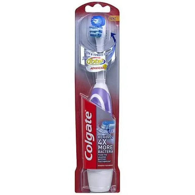 Colgate 360 Whole Mouth Clean Battery Medium Toothbrush
