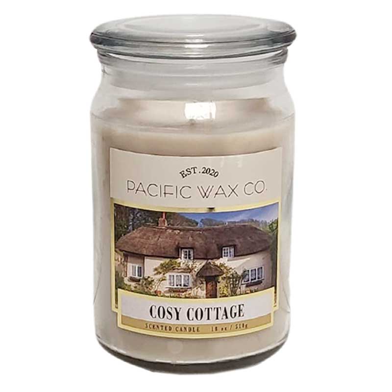 Pacific Wax Co Large Scented Candle—Cosy Cottage (18oz/510g)