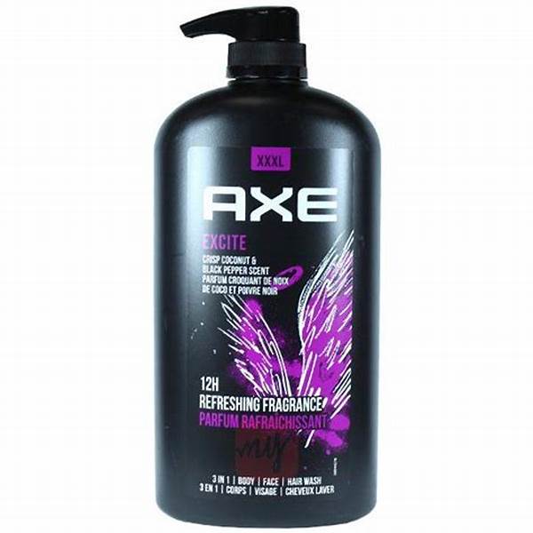 Axe 3in1 Body + Face + Hair Wash Excite Crisp Coconut & Black Pepper Scent 1L