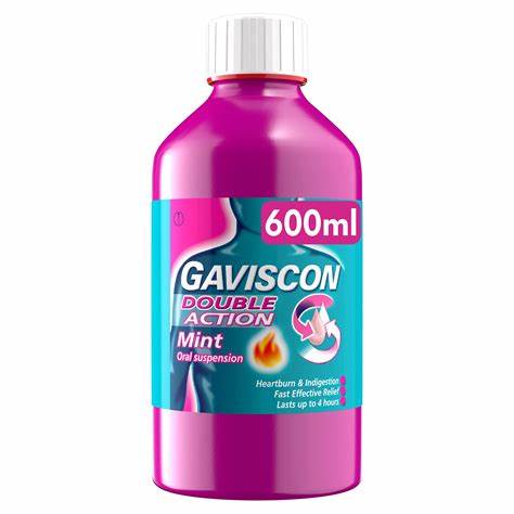 Gaviscon Double Action Mint Liquid 600ml