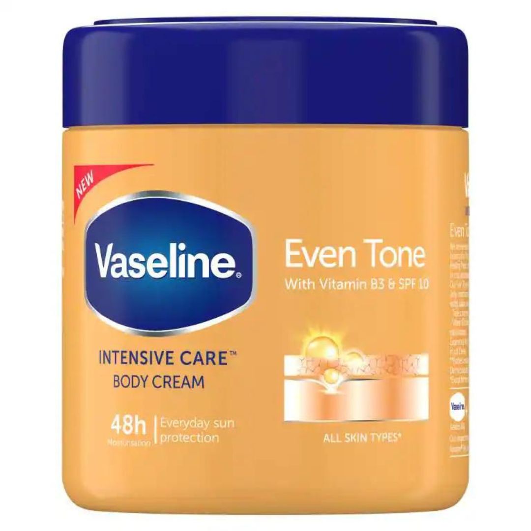 Vaseline Intensive Care Moisturizing Even Tone Body Cream 400ml