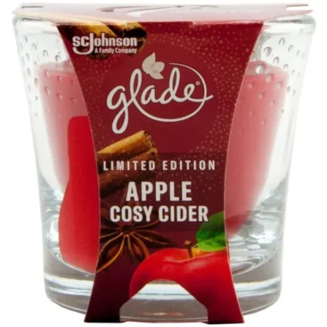 Glade Limited Edition Apple Cosy Cider Scented Candle