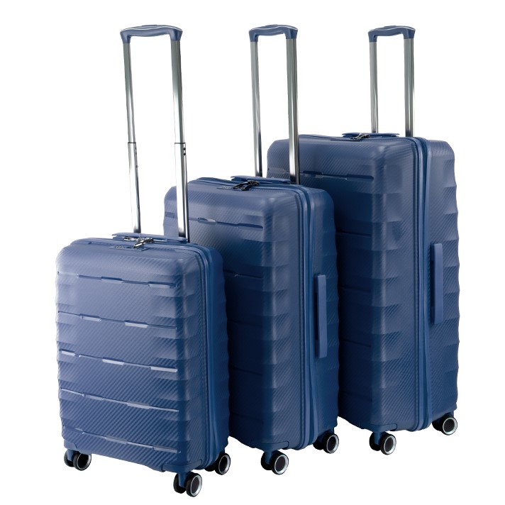 Avventura Suitcase Set 3pc Blue