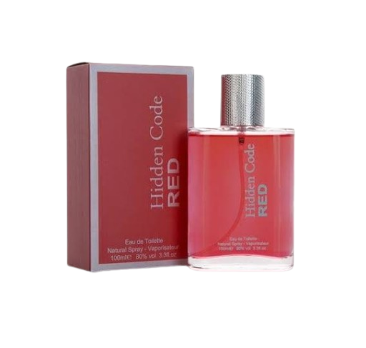 Hidden Code Collection Red Perfume for Men 100ml