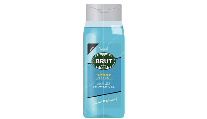 Brut Sport Style All-In-One Hair & Body Shower Gel - 500ml