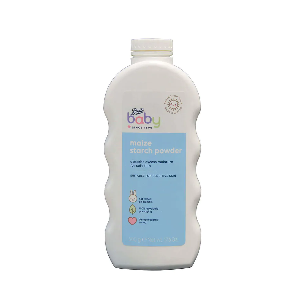 Boots Baby Maize Starch Powder (500gm)