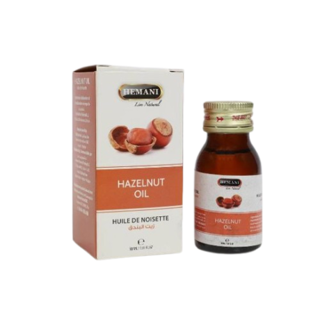 Hemani Herbal Natural Halal Hazelnut Scents Oil for Healthy Skin – 30ml