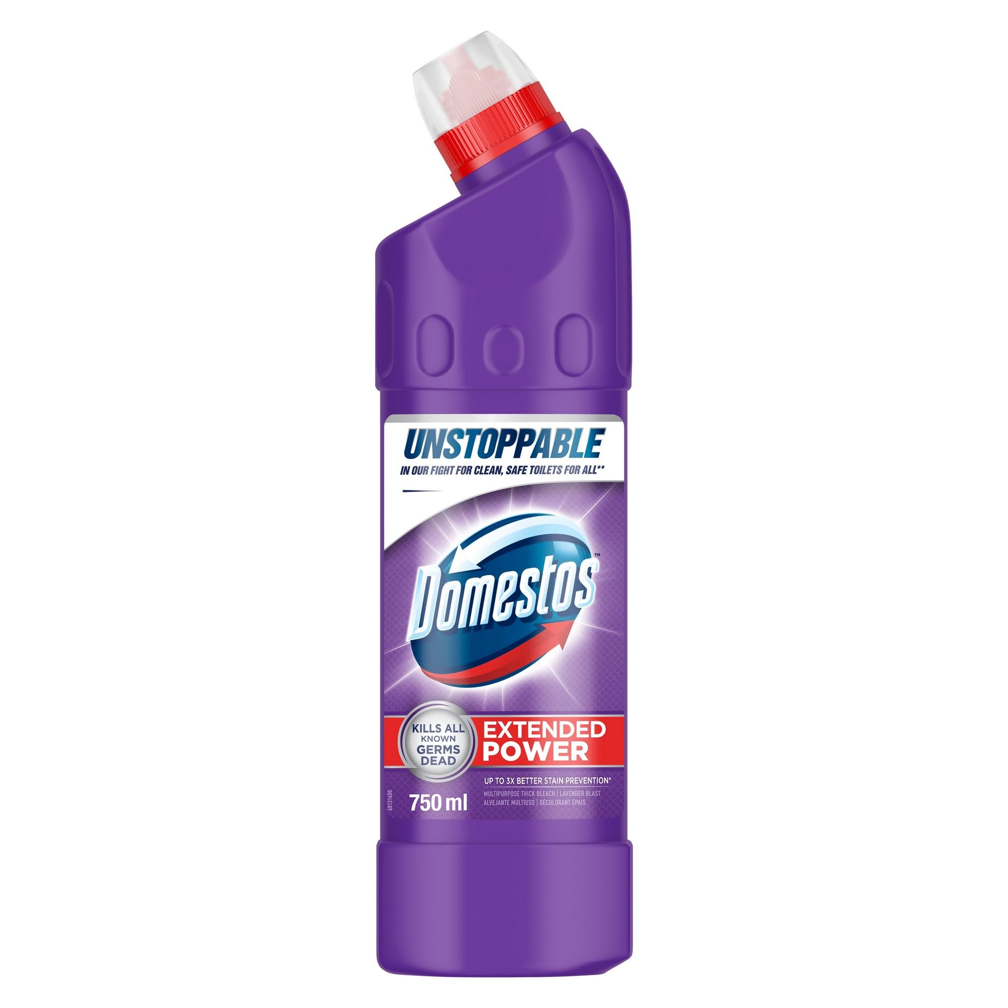 Domestos Lavender Multipurpose Stain Removal Thick Bleach Cleaner 750ml