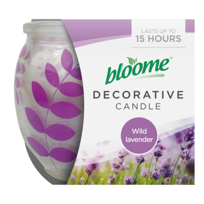 Bloome Decorative Sleeve Candle Wild Lavender