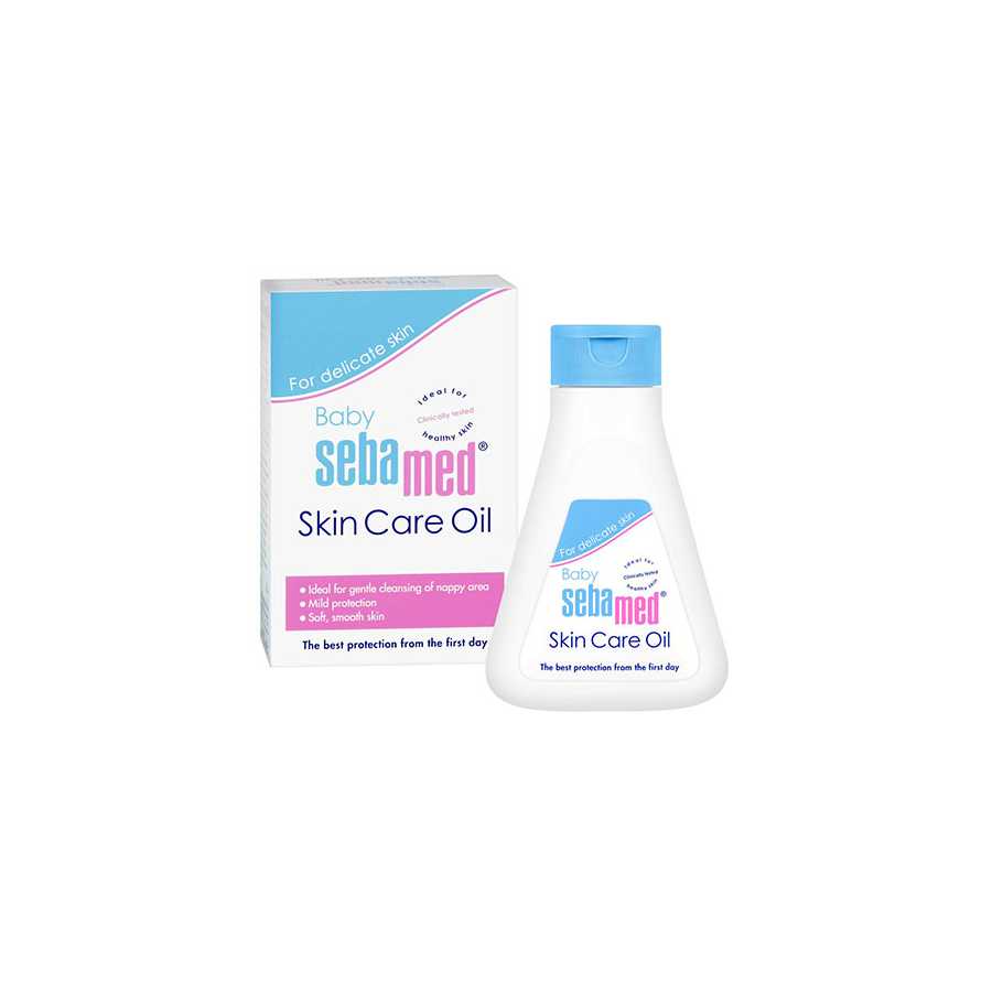 sebamed baby skin care oil,natural oil  150 ml is the ideal solution for cleansing