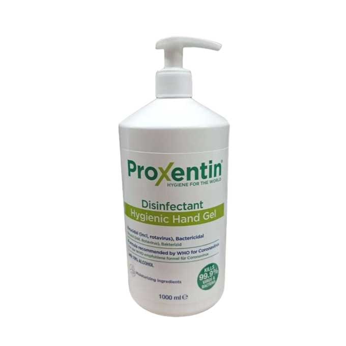 Proxentin Disinfectant Hygienic Hand Gel 1000ml [Uk] 70% Alc Pump Pack