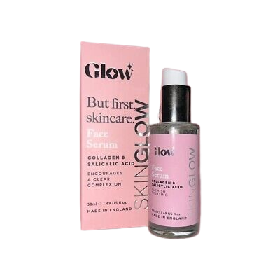 Glow First Skincare Face Serum with Collagen & Salicylic Acid Time To Glow 50ml