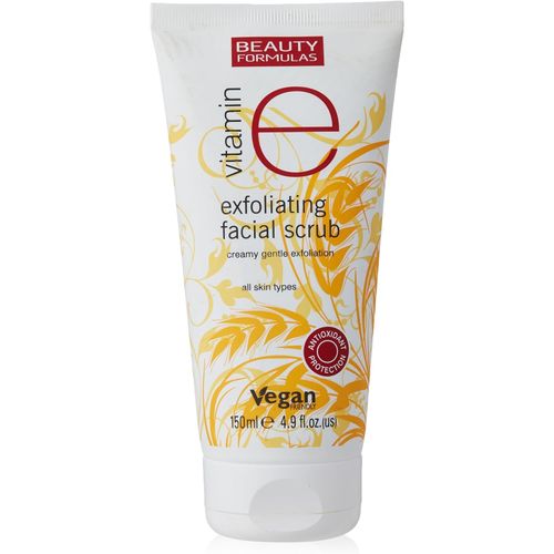 Beauty Formulas Exfoliating Facial Scrub With Vitamin E - 150ml