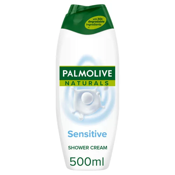 Palmolive Milk Shower Gel 500ml Sensitive Skin Milk Proteins