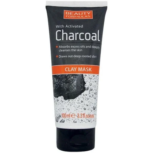 Beauty Formulas Charcoal Clay Mask - 100ml