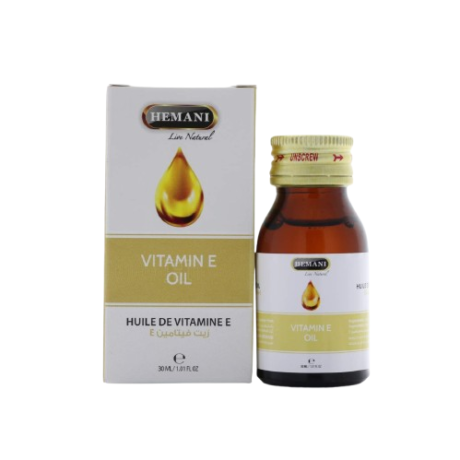 Hemani Herbal Natural Halal Vitamine Scents Oil for Healthy Skin – 30ml