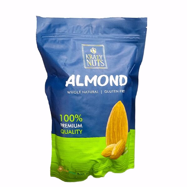 Krazy Nuts Whole Natural Almond 750g