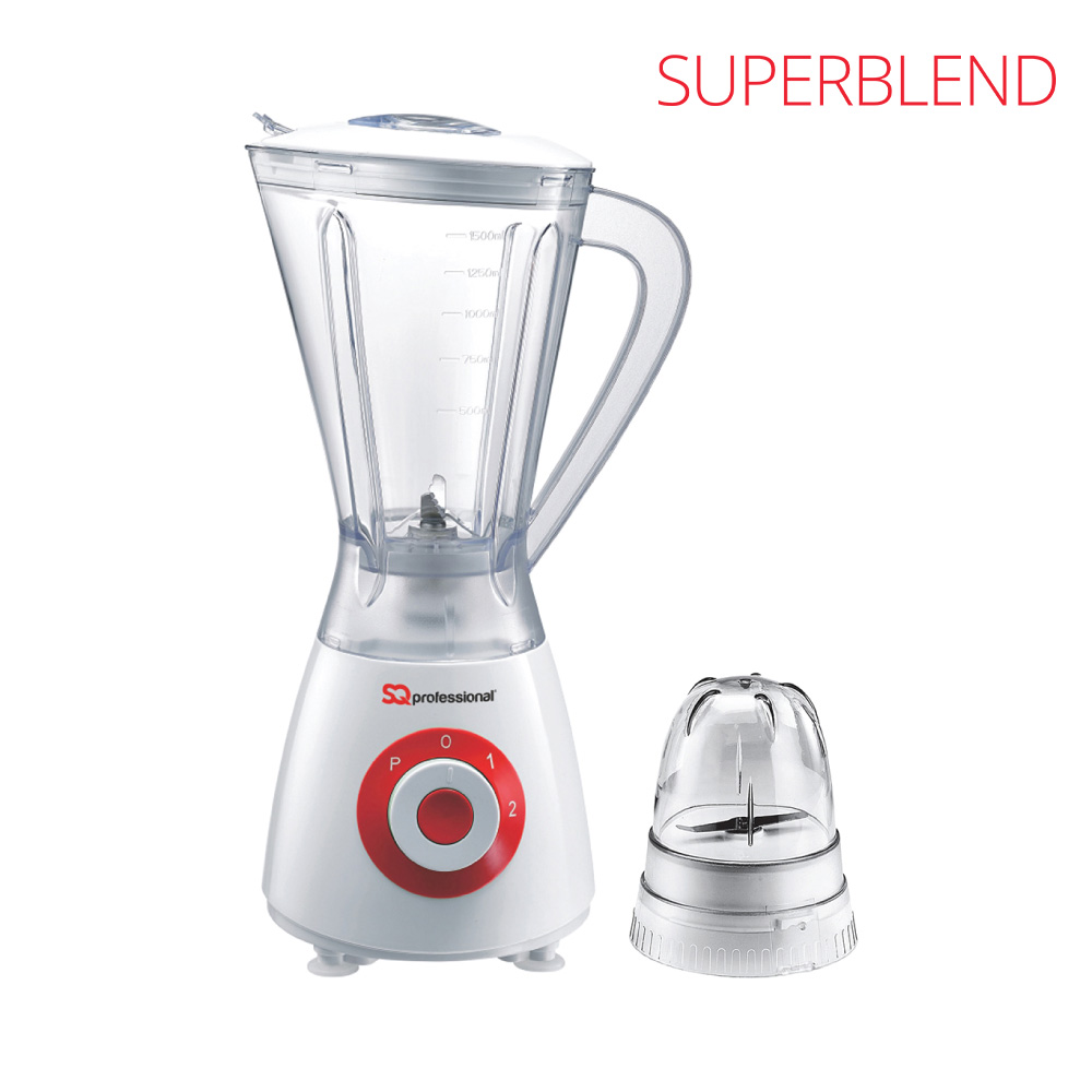 Blitz Superblend Blender & Grinder Red