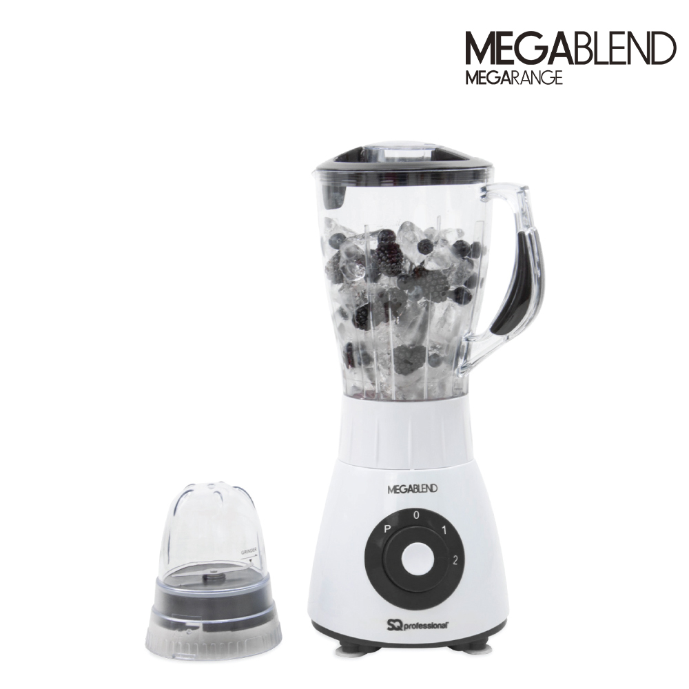 Megarange Megablend Blender & Grinder Black