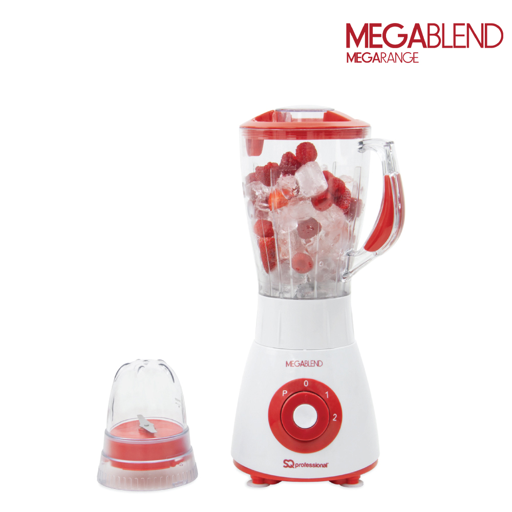 Megarange Megablend Blender & Grinder Red