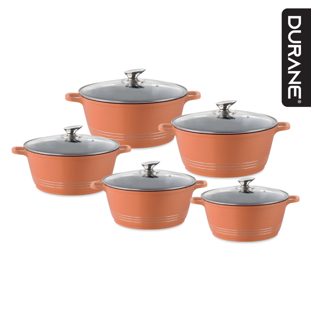 Stockpot Set 5pc Copper