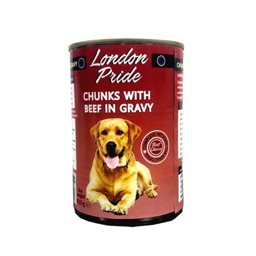 London Pride Chunk With Chicken In Gravy (Adult) Canned Dog Food 410g