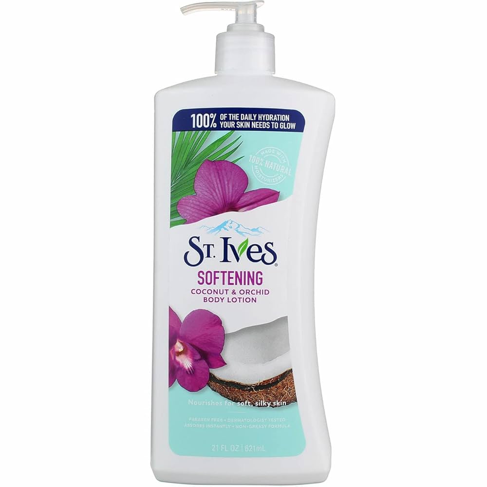 St. Ives Softening  Coconut & Orchid Body Lotion 621ml