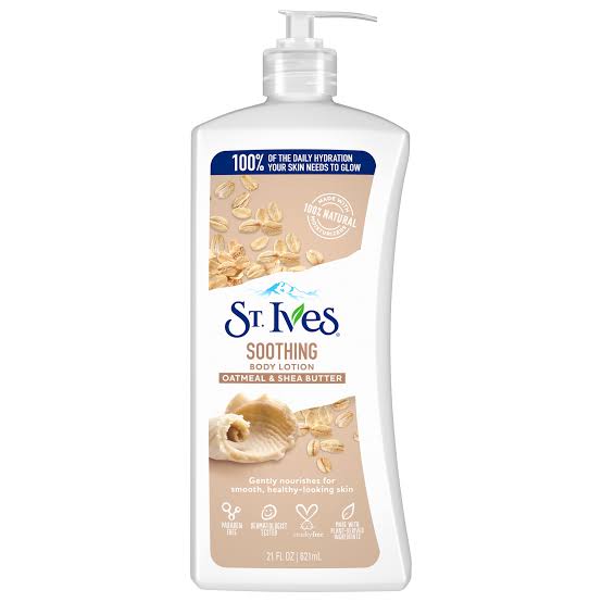 St. Ives Soothing Oatmeal & Shea Butter Body Lotion  621ml