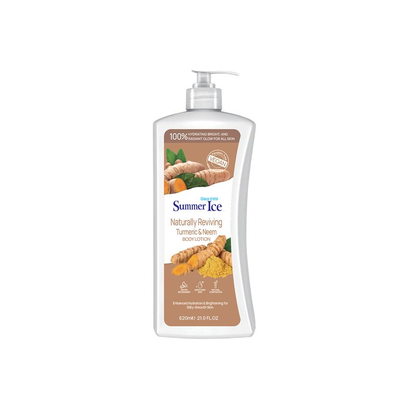 Summer Ice Naturally Reviving Body Lotion – Turmeric & Neem 620ml